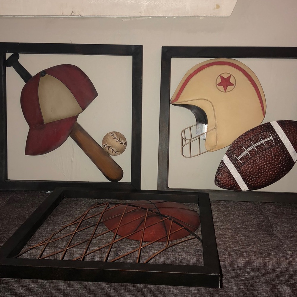 Sports wall decor